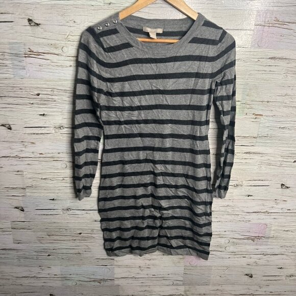 Banana republic gray  sweater dress size xs - Picture 1 of 9